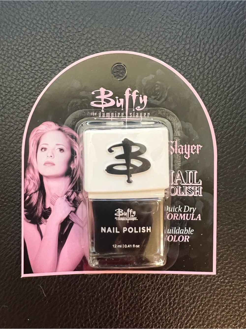 Buffy the Vampire Slayer Black Nail Polish NWT